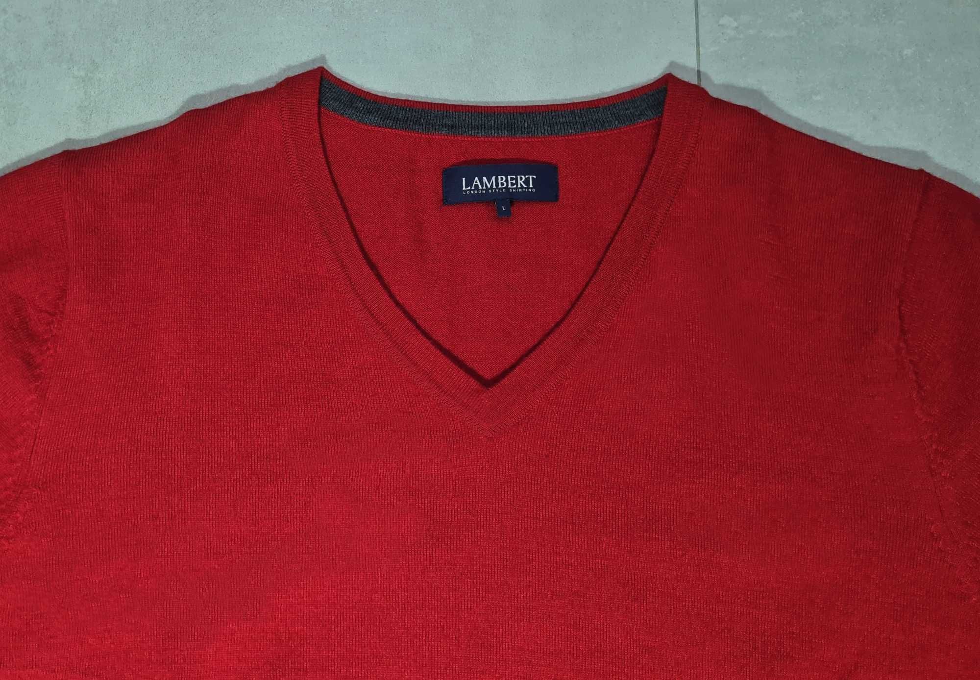 Wełniany sweter Lambert / Wólczanka w rozm. L