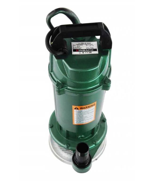 Nowoczesna POMPA DO WODY Brudnej Czystej Z Pływakiem Sito (OKAZJA)