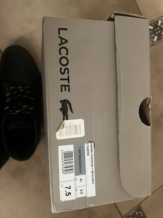 Мужские ботинки Lacoste