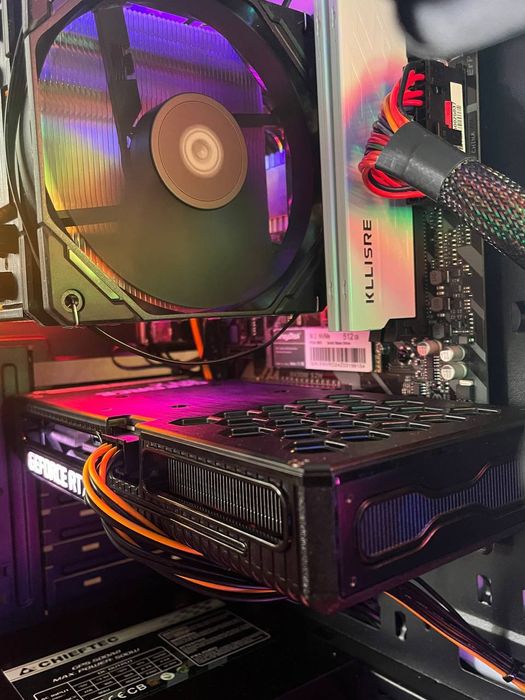 Игровой ПК(AMD Ryzen 5 PRO 3600 3.6G.Hz, Nvidia 3050 8gb.