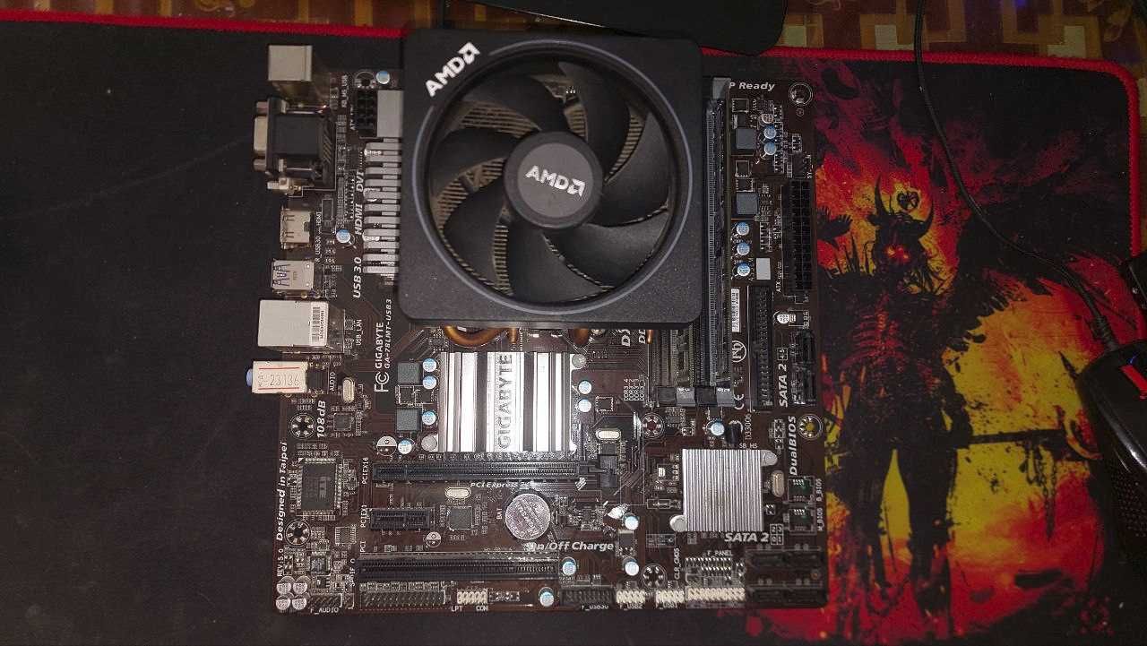 Комплект Gigabyte ga-78lmt-usb3+FX-8350 4.00GHz+16gb ddr3+rgb кулер