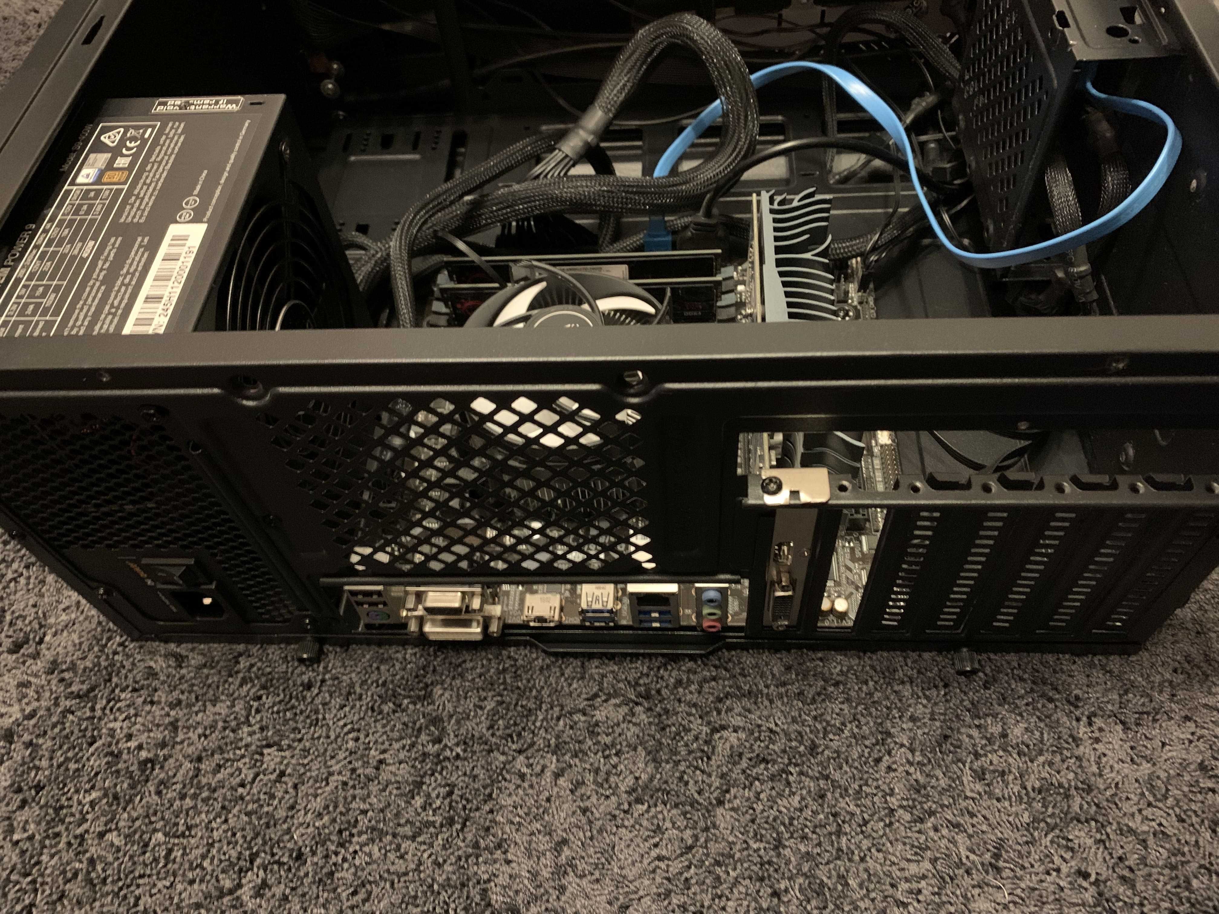Komputer i3 9100F, GT 1030, 16 GB RAM, 2x SSD – gotowy do pracy