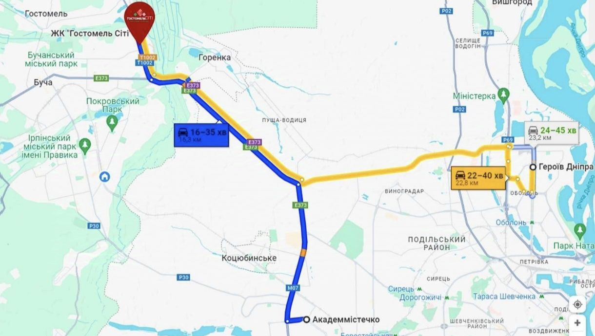 Продам квартиру в новострое, Гостомель. Студия