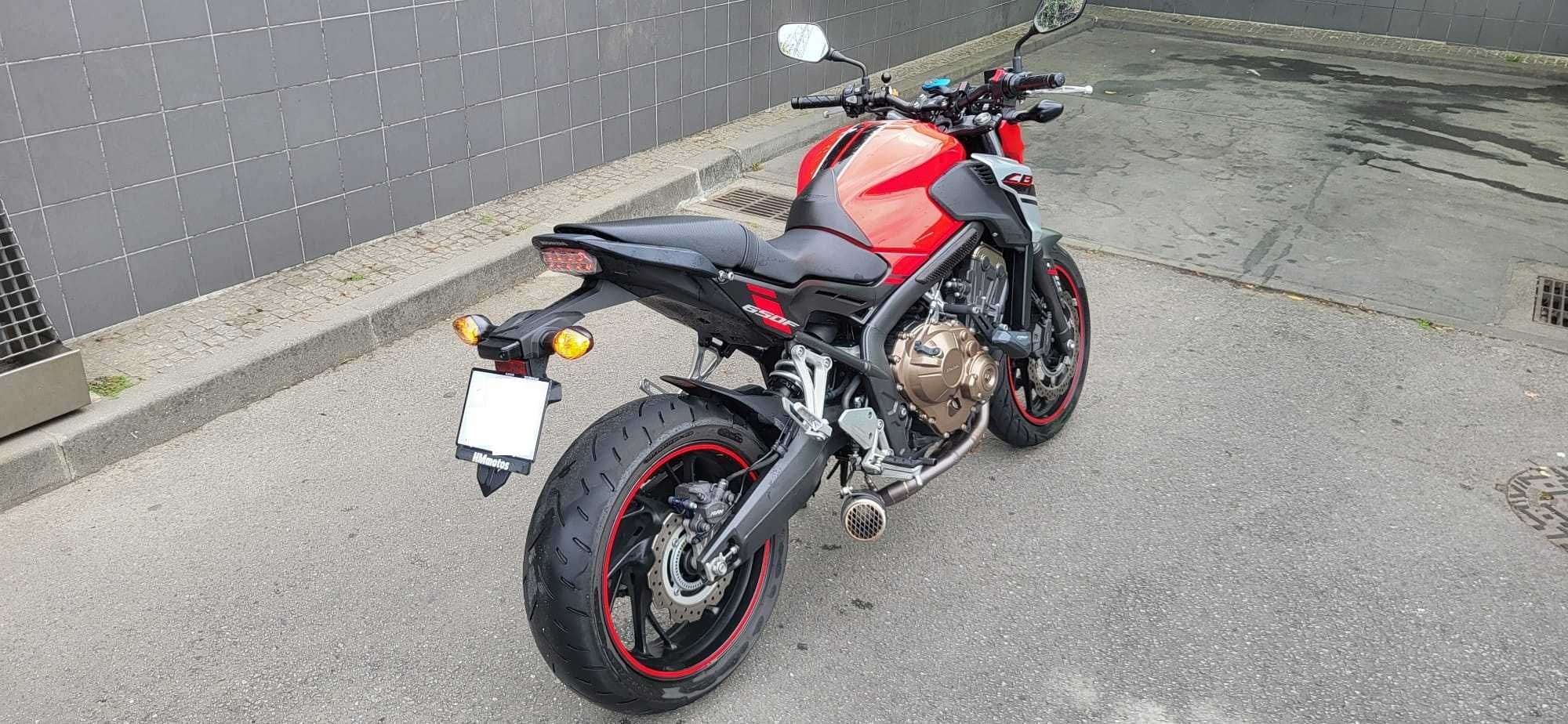 Honda CB 650F 2017 "possíbilidade de troca em honda adv 350"