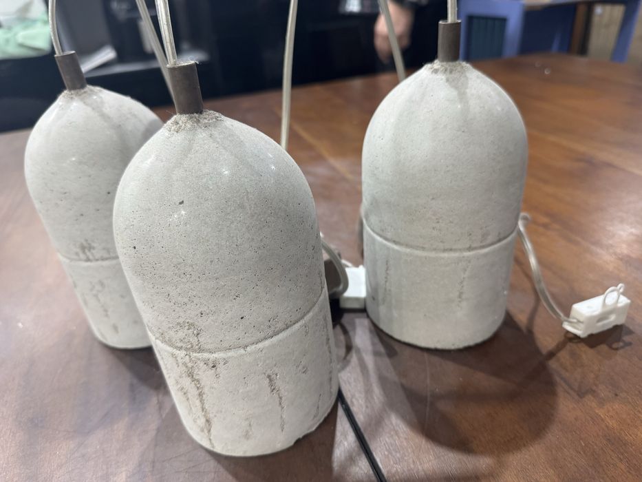 betonowe lampyx3 ideał loft