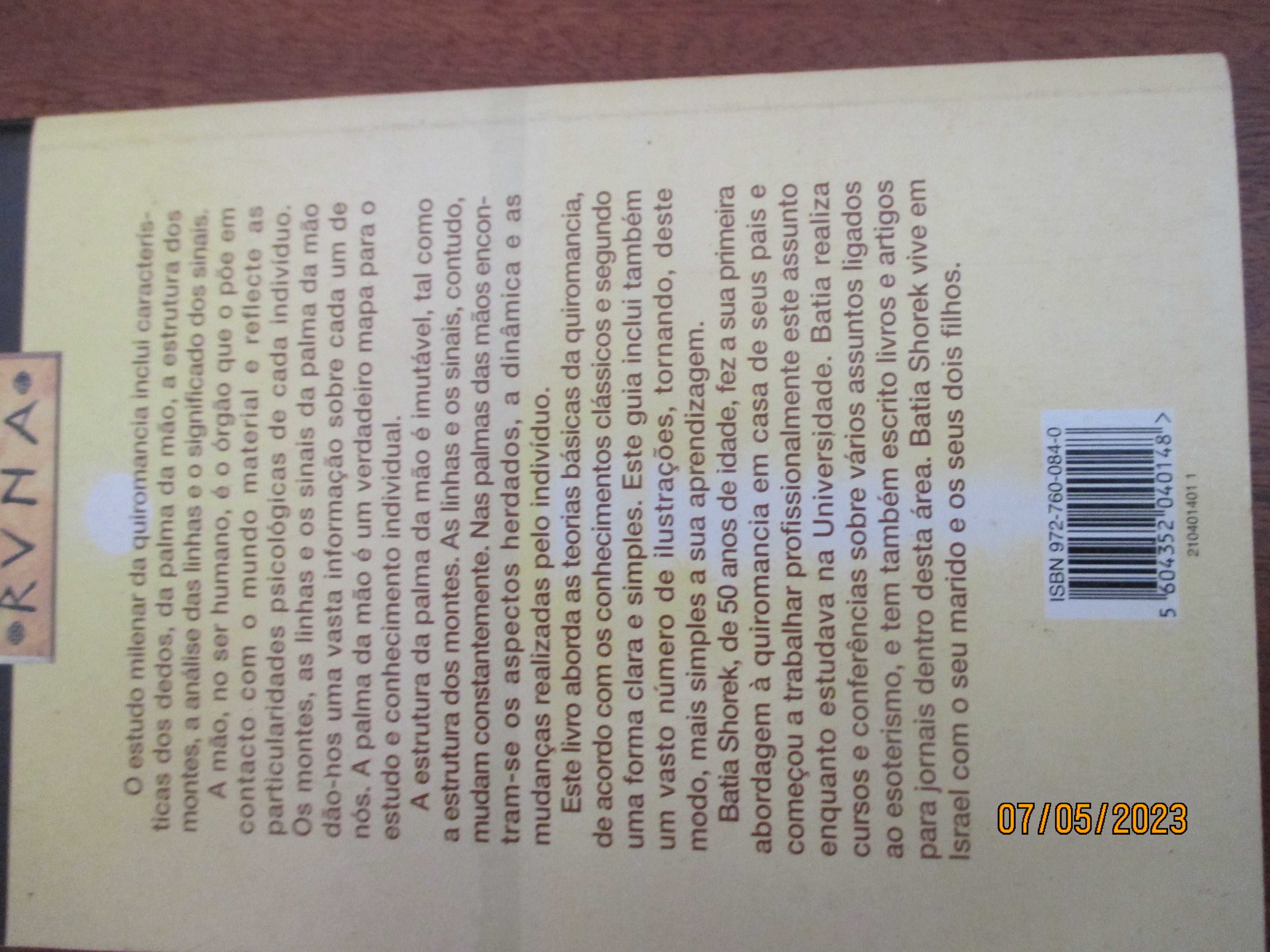 Livro - Como ler as linhas na palma da mão