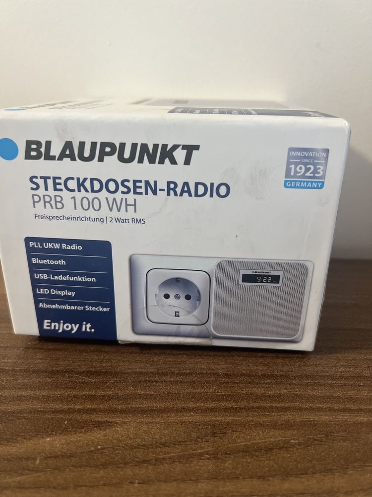 Radio sieciowo-bateryjne Blaupunkt PRB 100 WH