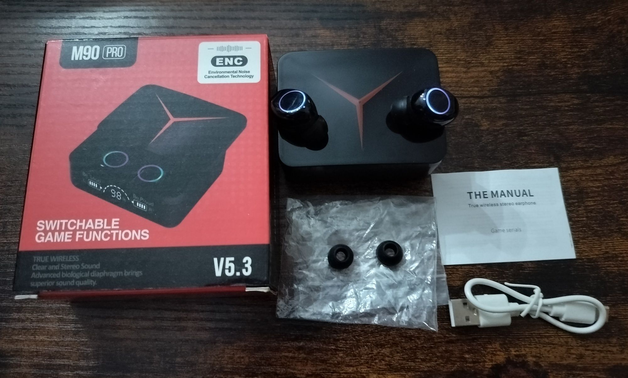 Auriculares bluetooth M90 PRO