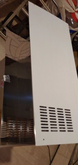 Декоративный короб из нержавейки от вытяжки bosch