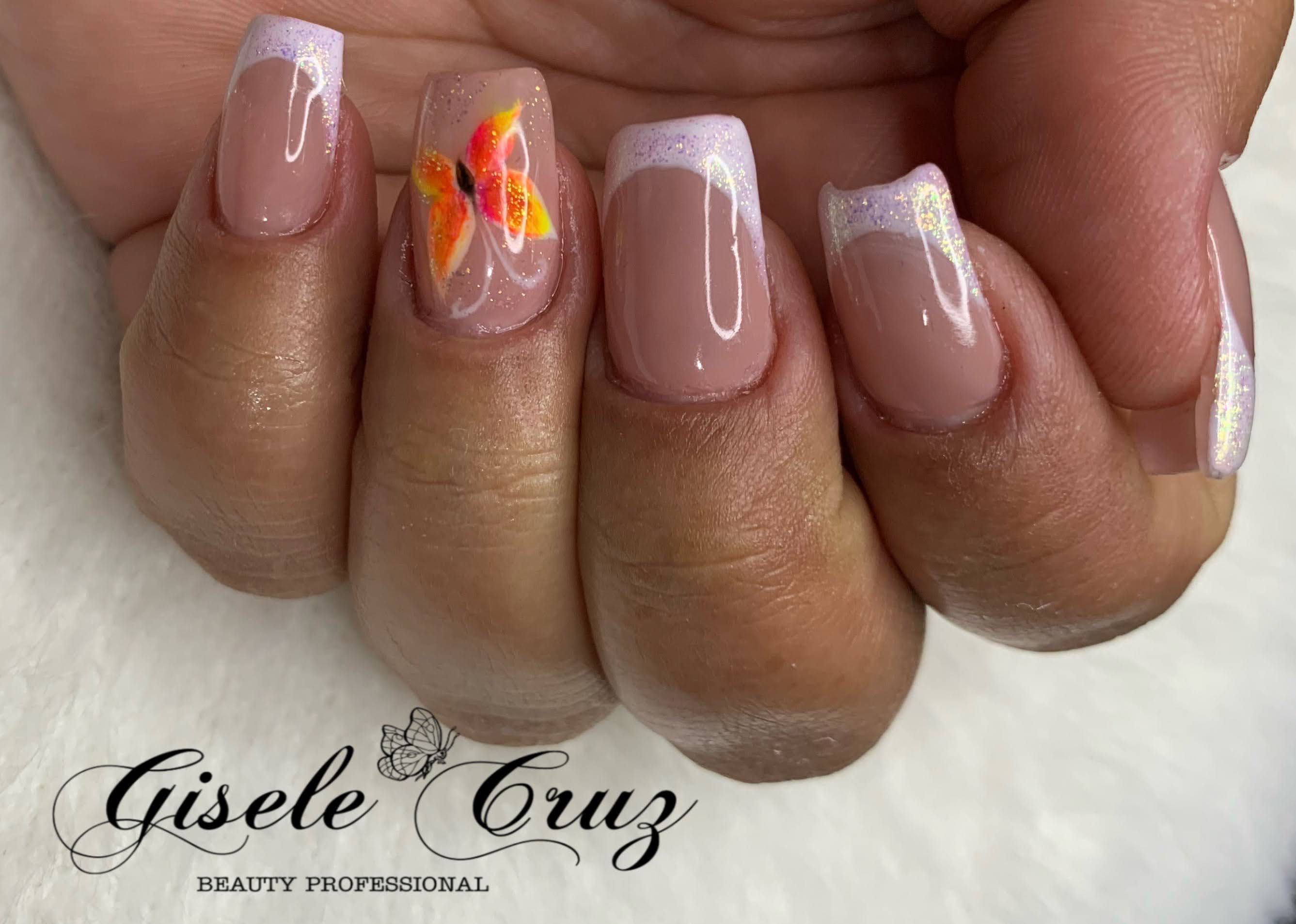 Unhas de gel, acrilico, fibra de fibra, acrigel, molde f1 e mais