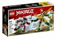 Nowe Klocki LEGO Ninjago Starcie Lloyda z Mechem EVO 71781