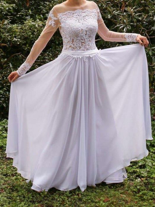 Suknia ślubna, rozmiar 38