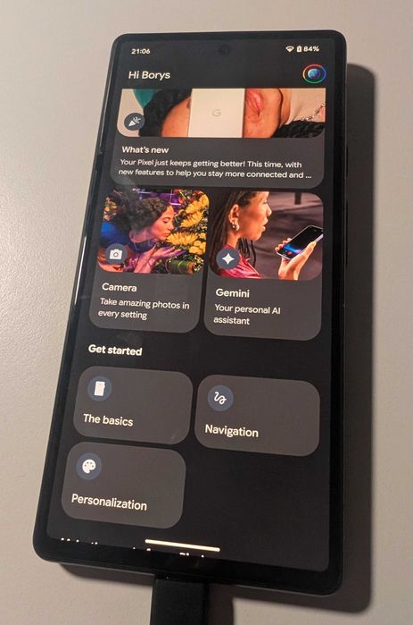 Google Pixel 6 | Android 16 | + etui Spigen.