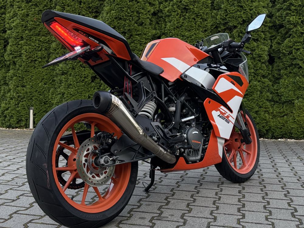KTM RC125 | Bardzo Zadbany | 2017 | 19 tyś km