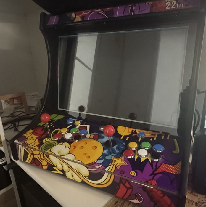 Maquina jogo arcade retro com mais de 26 mil jogos