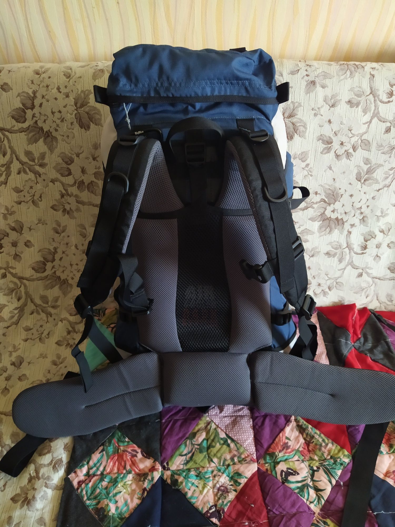 Туристический анатомический каркасный походный рюкзак lowe alpine 40l