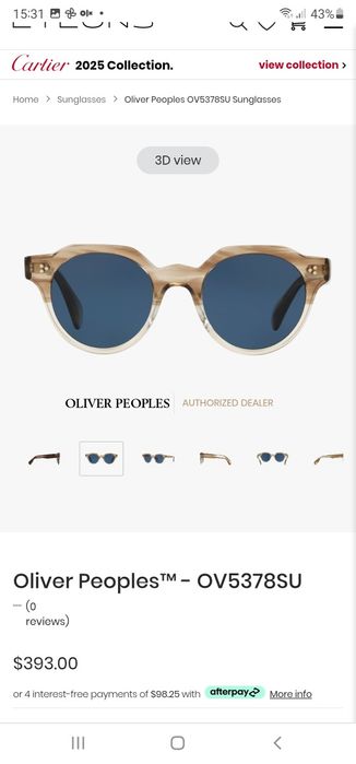 Окуляри Oliver Peoples