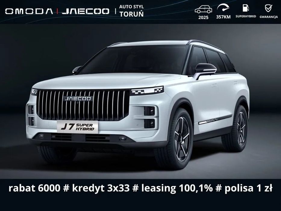Jaecoo 7 JAECOO 7 Super Hybrid Exclusive - dostępny od ręki