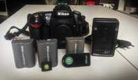 Nikon D90+Nikon 35+Tamron 28-75+mochila+filtros