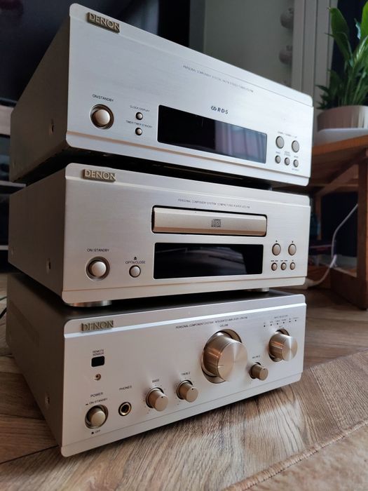 Wieża DENON F88 wzmacniacz CD tuner, piękny, aluminiowe fronty