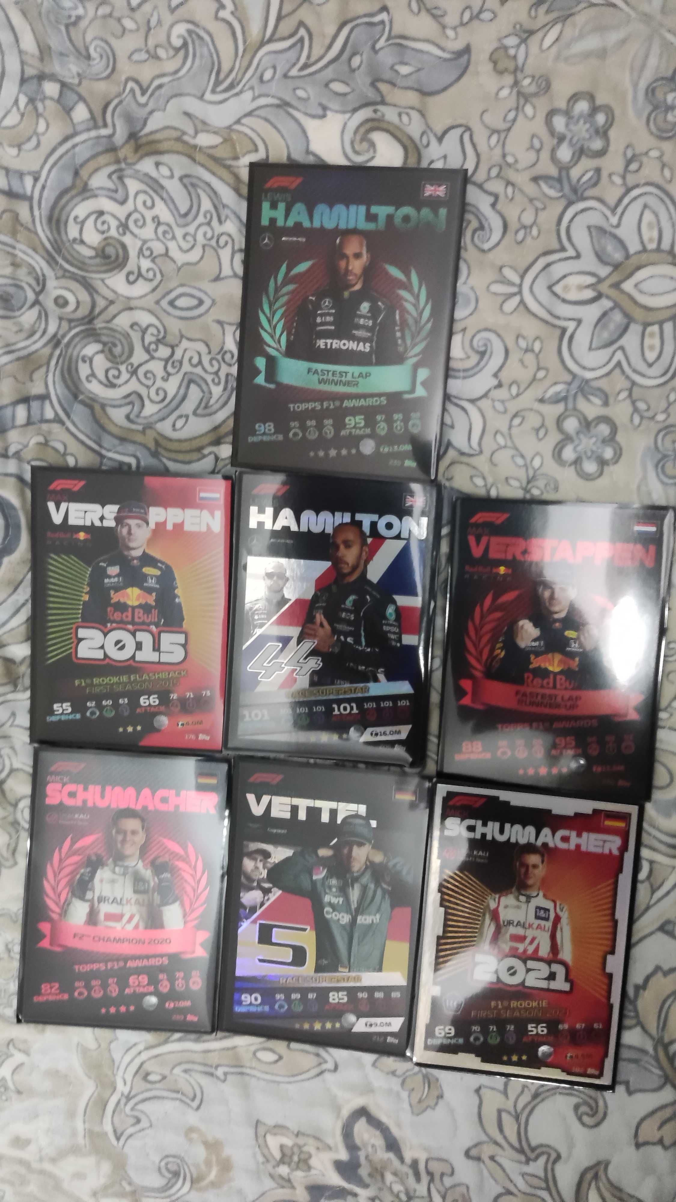 Cartas Raras F1 Turbo Attax 2021