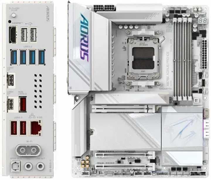 Płyta główna Gigabyte X870E AORUS pro ice AM5