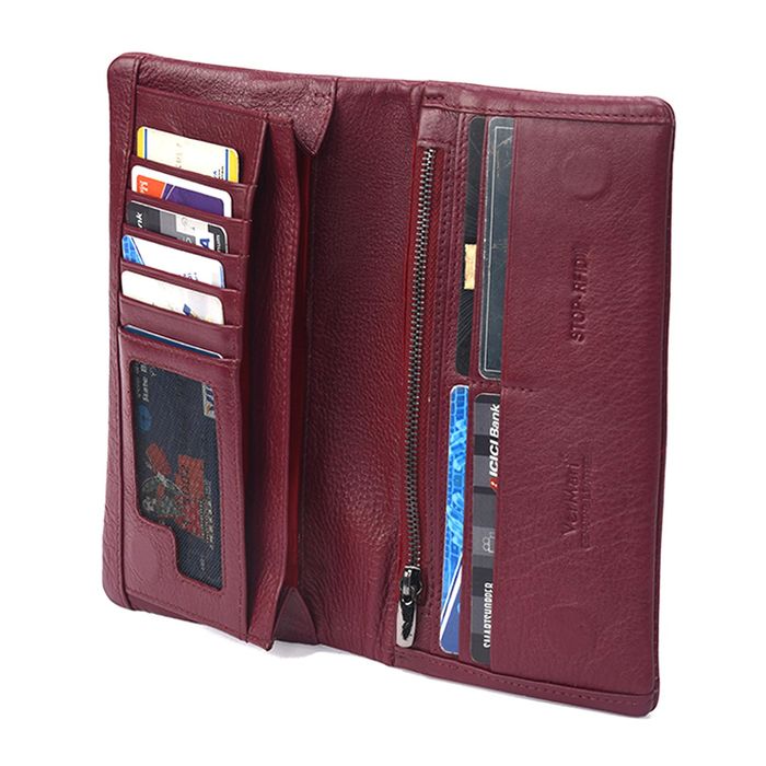 portfel damski skórzany vermari rfid ochrona kart