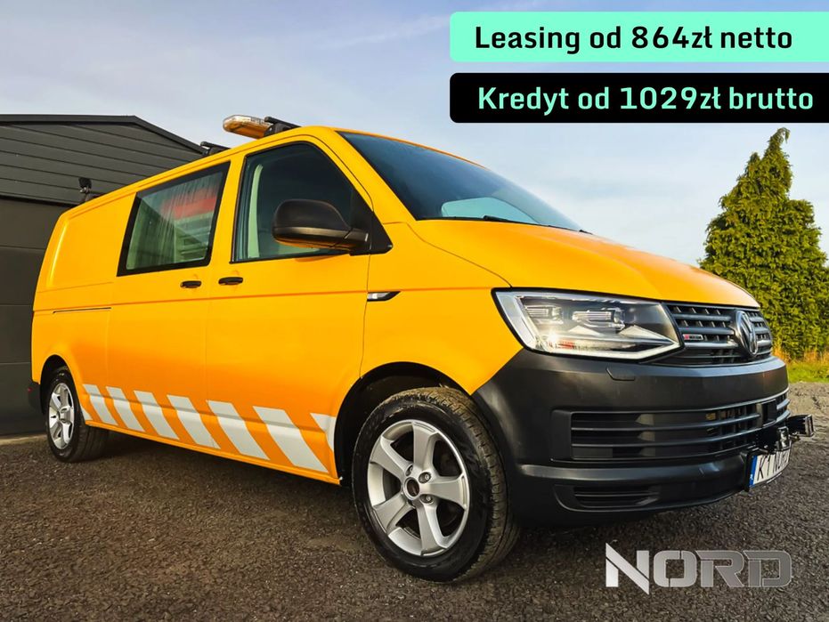 Volkswagen Transporter T6 4x4 Comfortline DSG  *Bezwypadkowy, FV23%, 4x4, DSG, Kredyt/Leasing, nowy rozrząd, gw.12m!