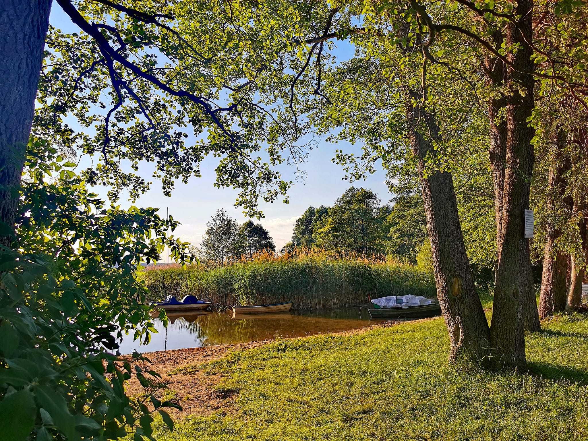 Domek letniskowy Mazury Jacuzzi Klimatyzacja rower wodny