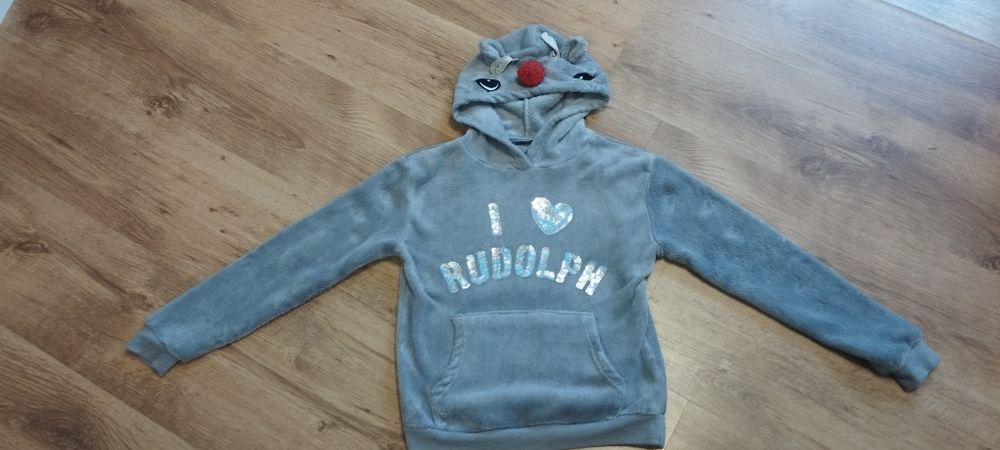 Bluza z kapturem rozmiar 134/140