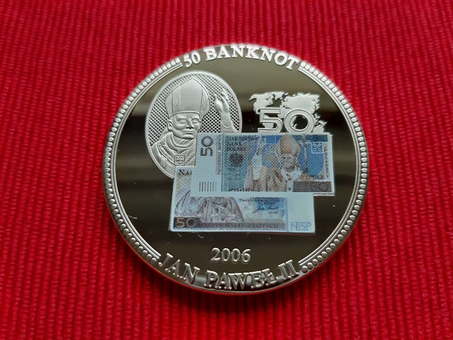 Medal Moneta 50 zł Jan Paweł II