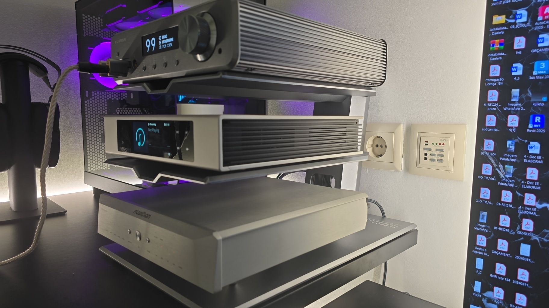 Burson Audio Mothership 01 Hifi Rack