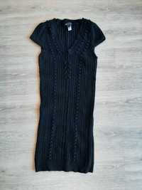 Vestido preto malha inverno M/L