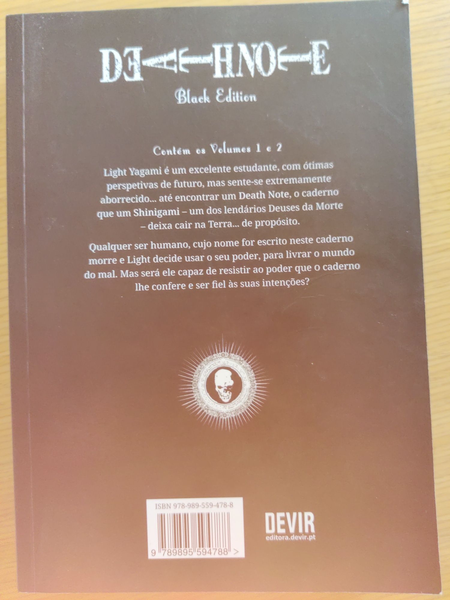 Livro Death Note (Black Edition) 1