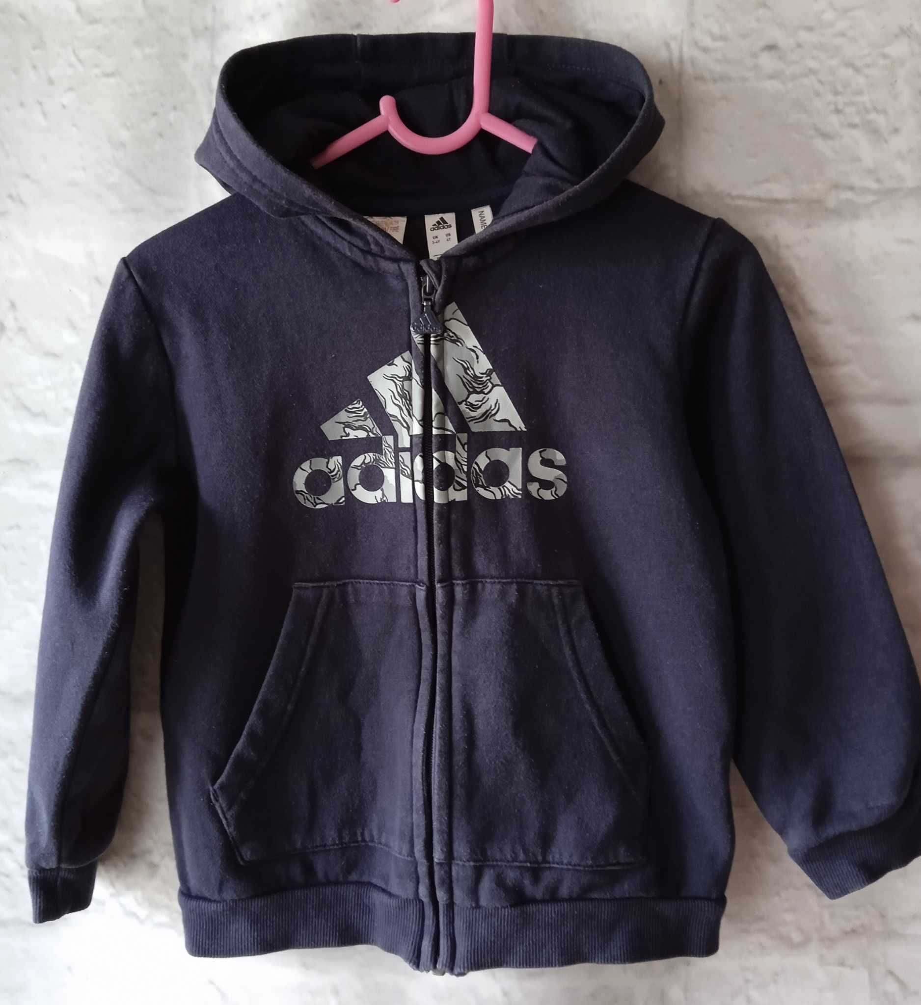 Granatowa bluza Adidas 3-4 lata 104cm