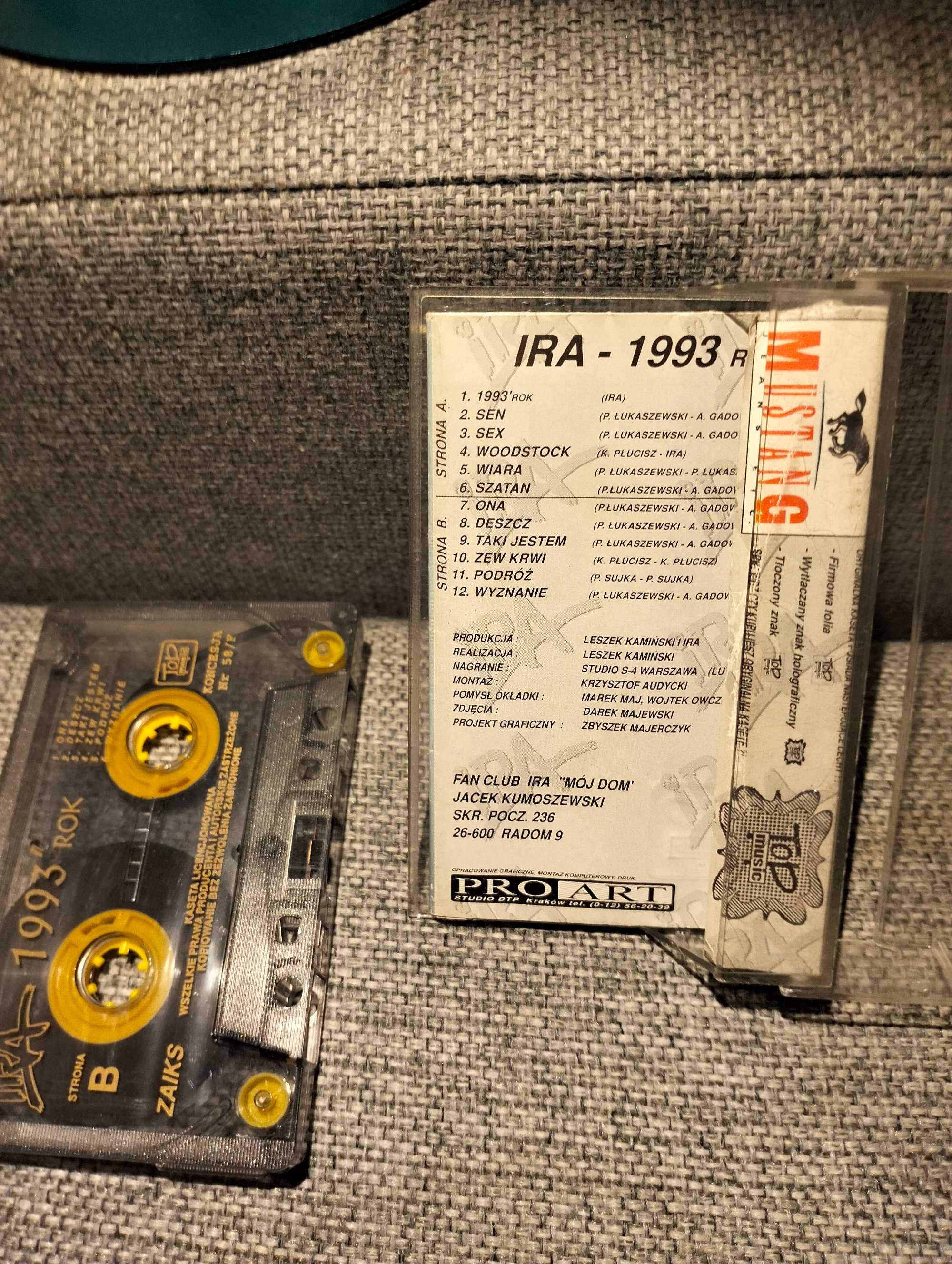 IRA 1993 kaseta audio stan bardzo dobry
