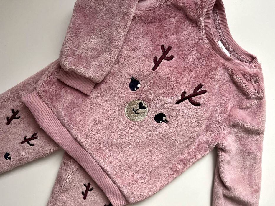 Тепла піжама для дівчинки