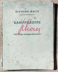 stara książka Kampfgruppe Scherer - 105 Tage eingeschlossen