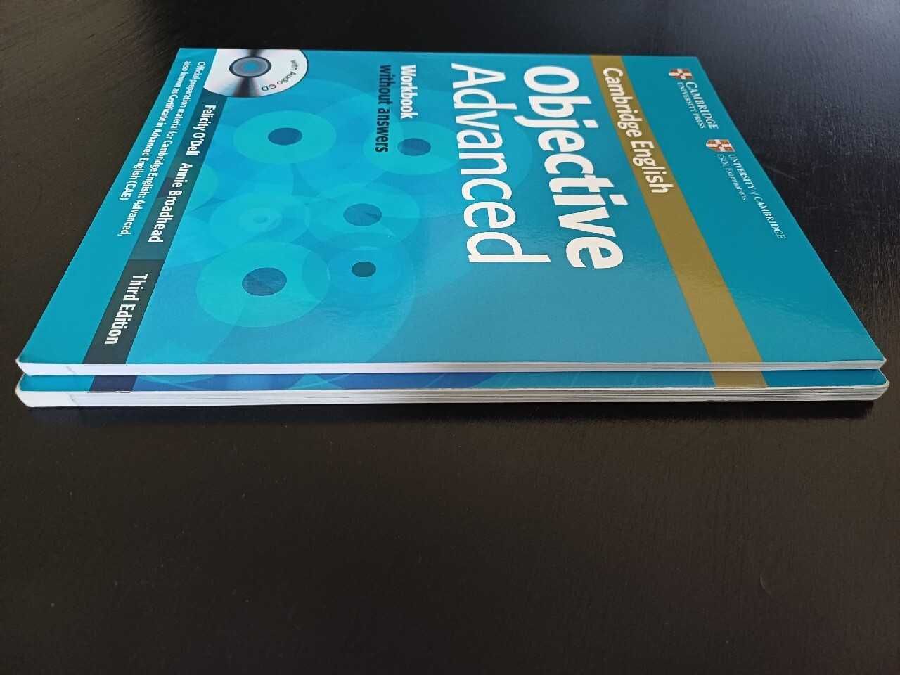 Cambridge English Objective Advanced studentbook, workbook without key