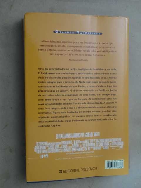 A Vida de Pi de Yann Martel