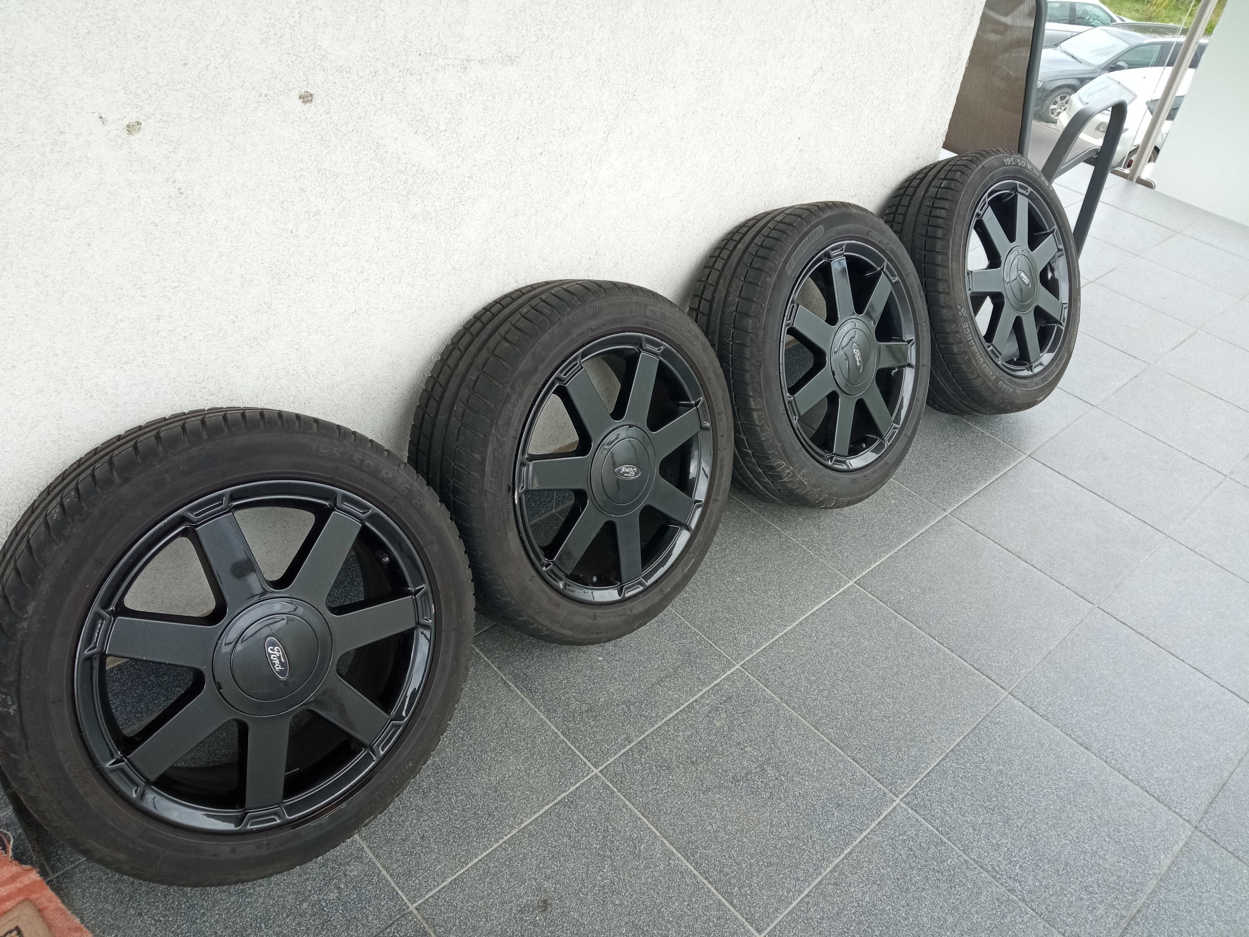 Sprzedam alufelgi z oponami Ford 16" 4x108 Et 52,5