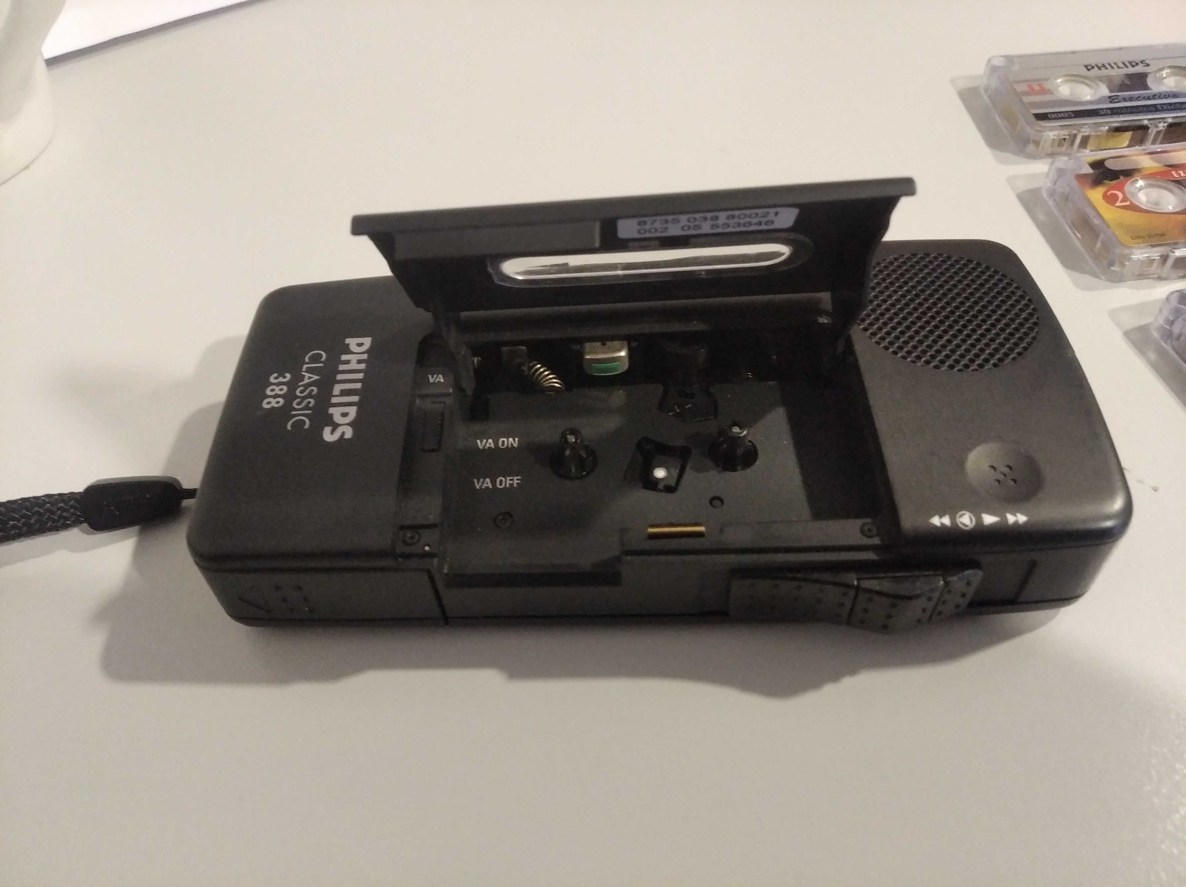 Dyktafon Philips Pocket Memo 388 Classic + kasetki OKAZJA!!!