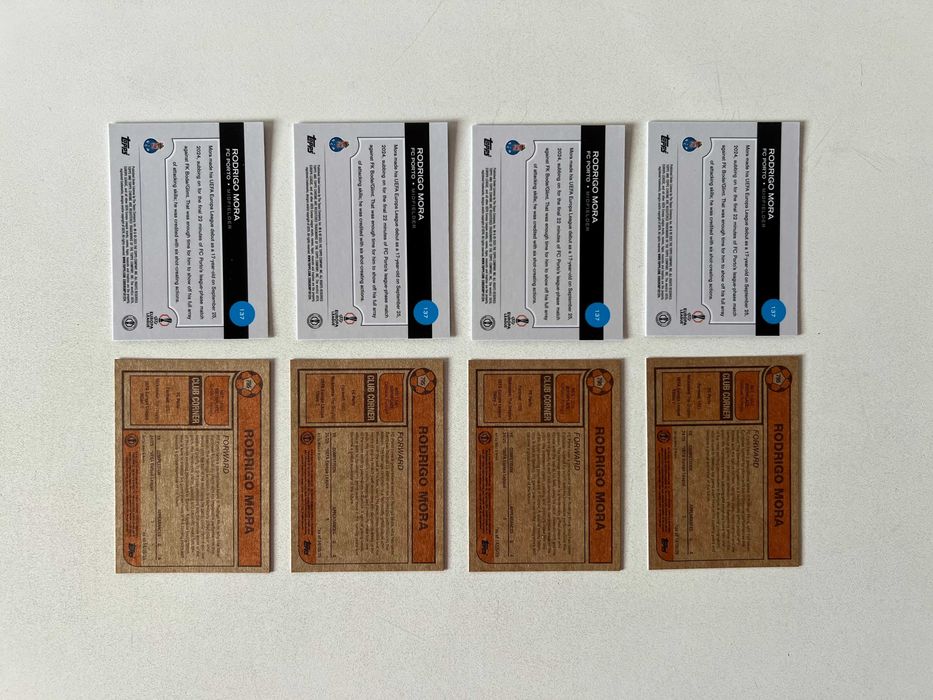 Rodrigo Mora carta Topps