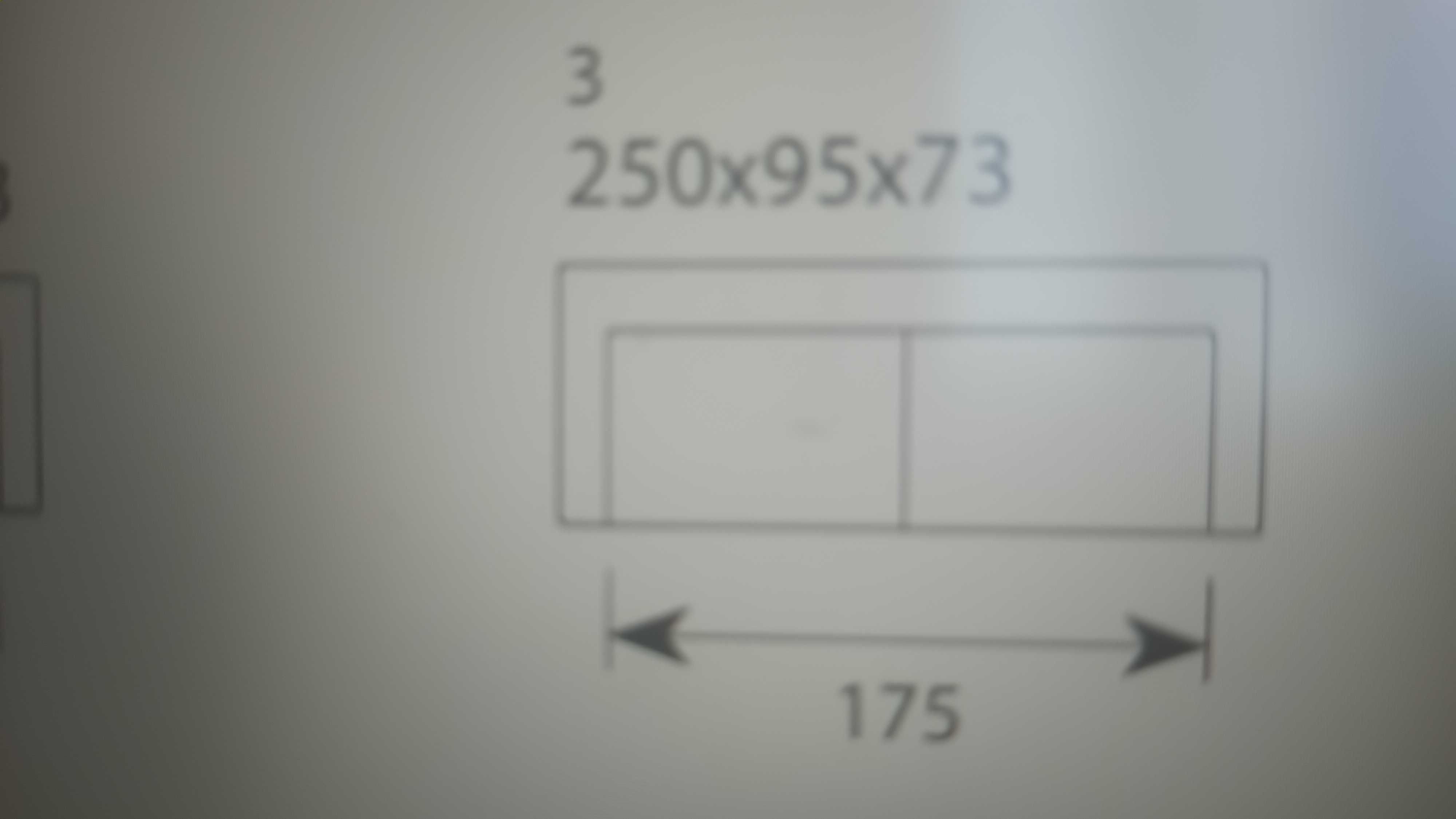 Sofa Berber  Fix 3 szara