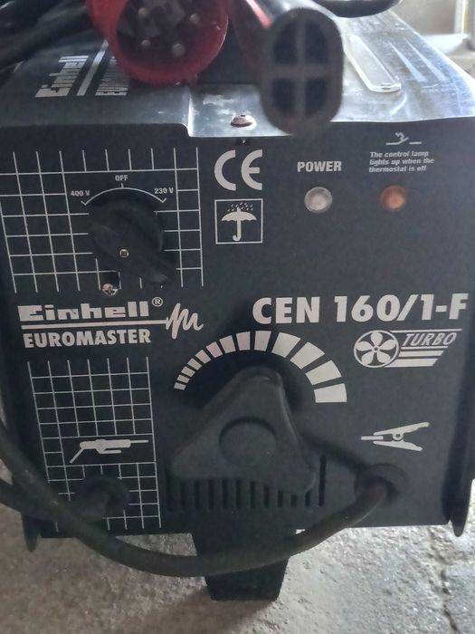Spawarka transformatorowa EINHELL EUROMASTER CEN 160 1-F Turbo