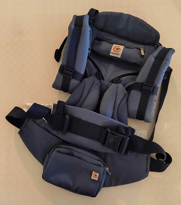 Ergobaby OMNI 360 COOL AIR MESH – Azul Oxford