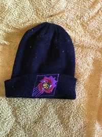 gorro azul de crianca