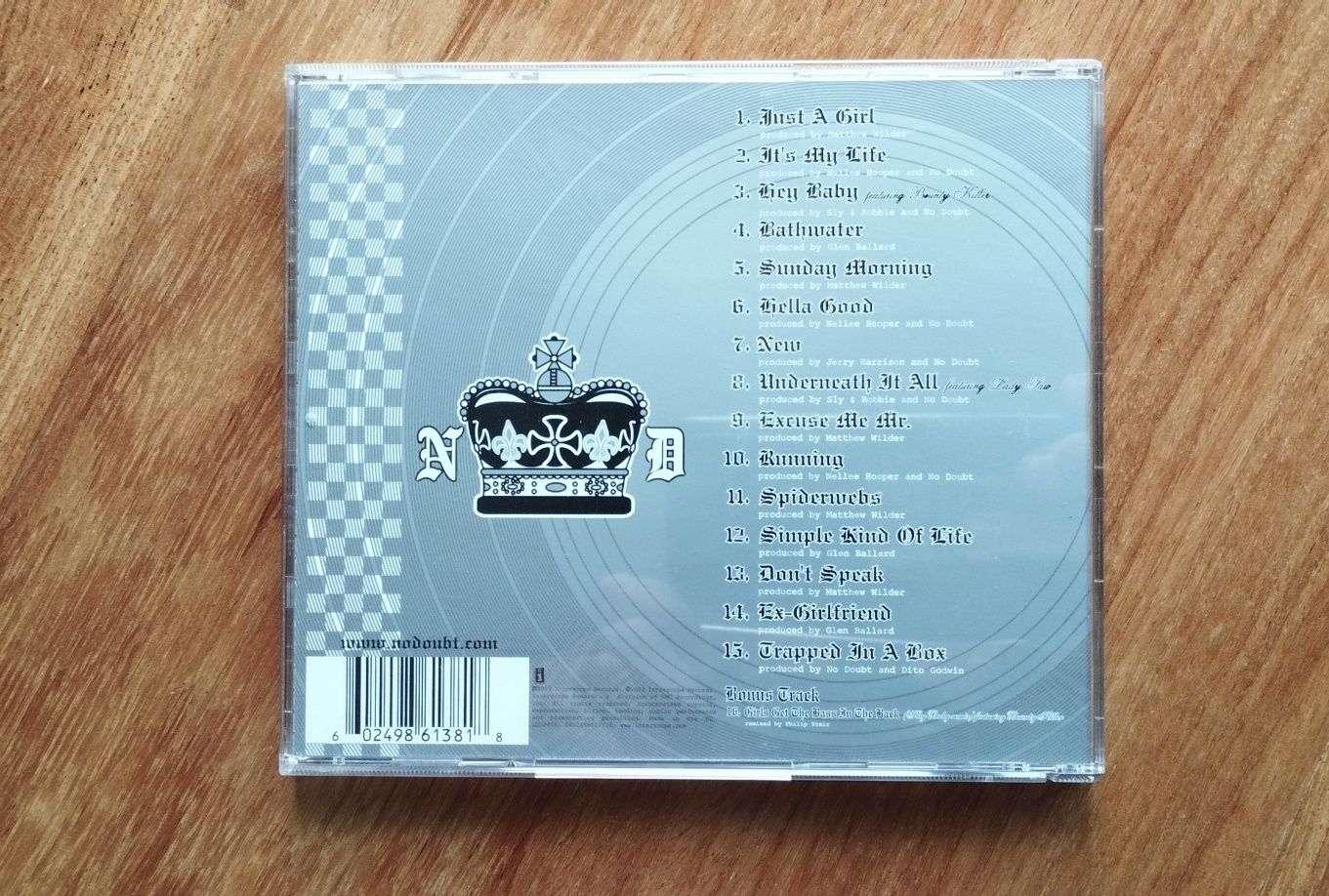 CD Álbum original - NO DOUBT - The Singles 1992/2003