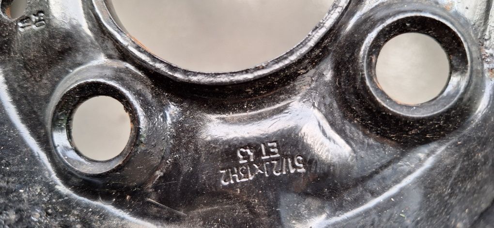 Felga stalowa 5.5 J x 13 H2 ET43 4x100, otwór centralny 57