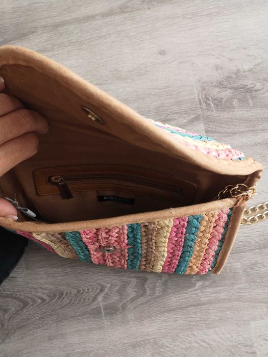 Mala de verga, colorida, com alça, "Blanco"